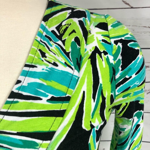 Lilly Pulitzer Green Printed Dress - Picture 2 of 8